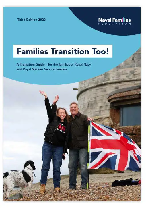Cover of the Families Transition Too! NFF Transition Guide Third Edition 2023.