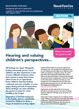 Hearing and valuing children's perspectives